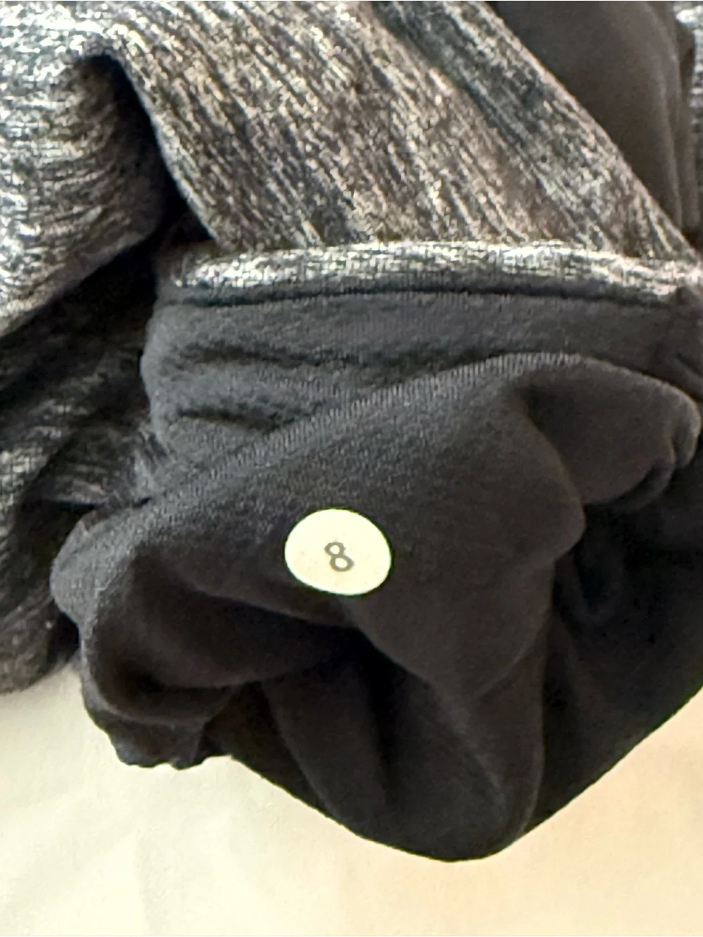 lululemon athletica Gray Ruched Leggings - Picture 2 of 3